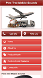 Mobile Screenshot of pinetreemobilesounds.com